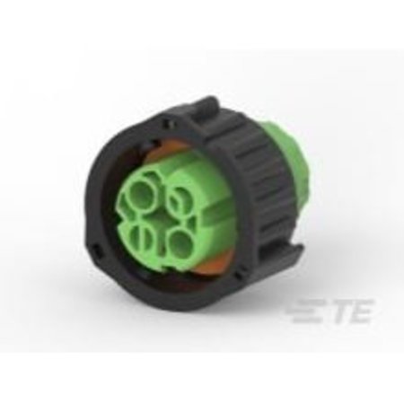 TE CONNECTIVITY 2.5mm SOCKET HSG ASSEMBLY(GREEN 2 POS) 7-1813099-3